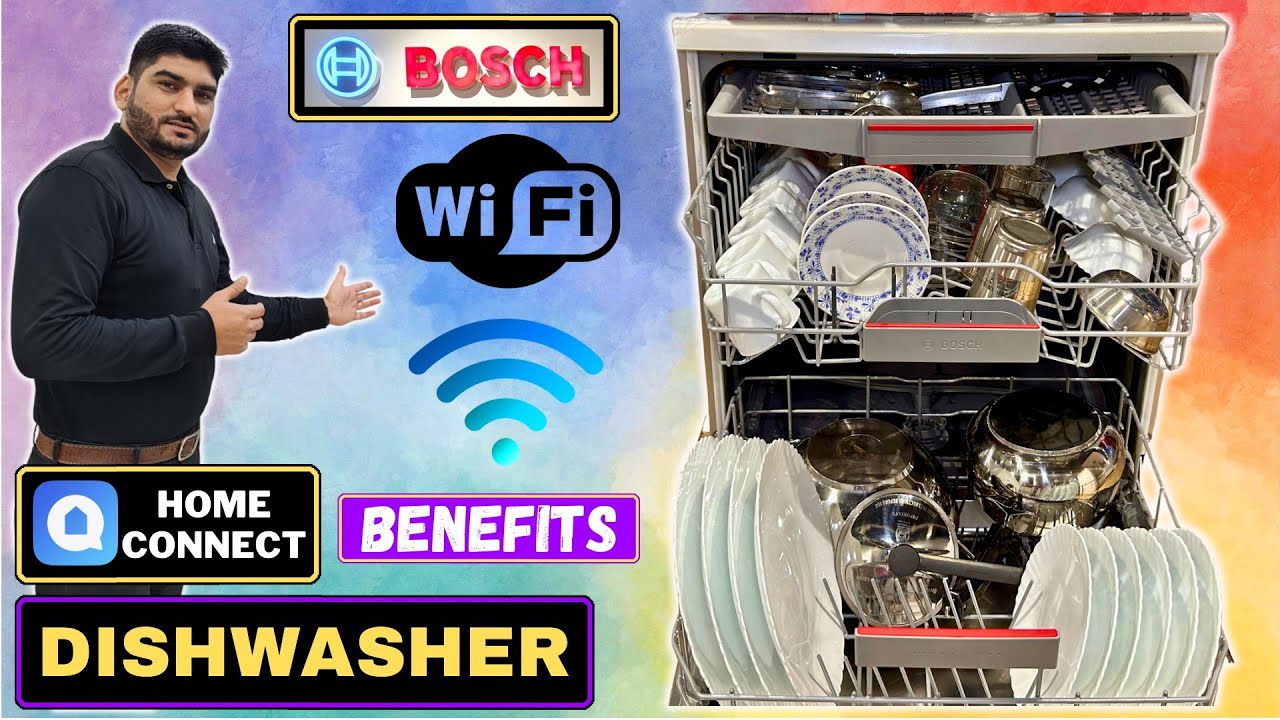 Bosch Dishwasher with HomeConnect App | Setup, Usage & Benefits Explained!