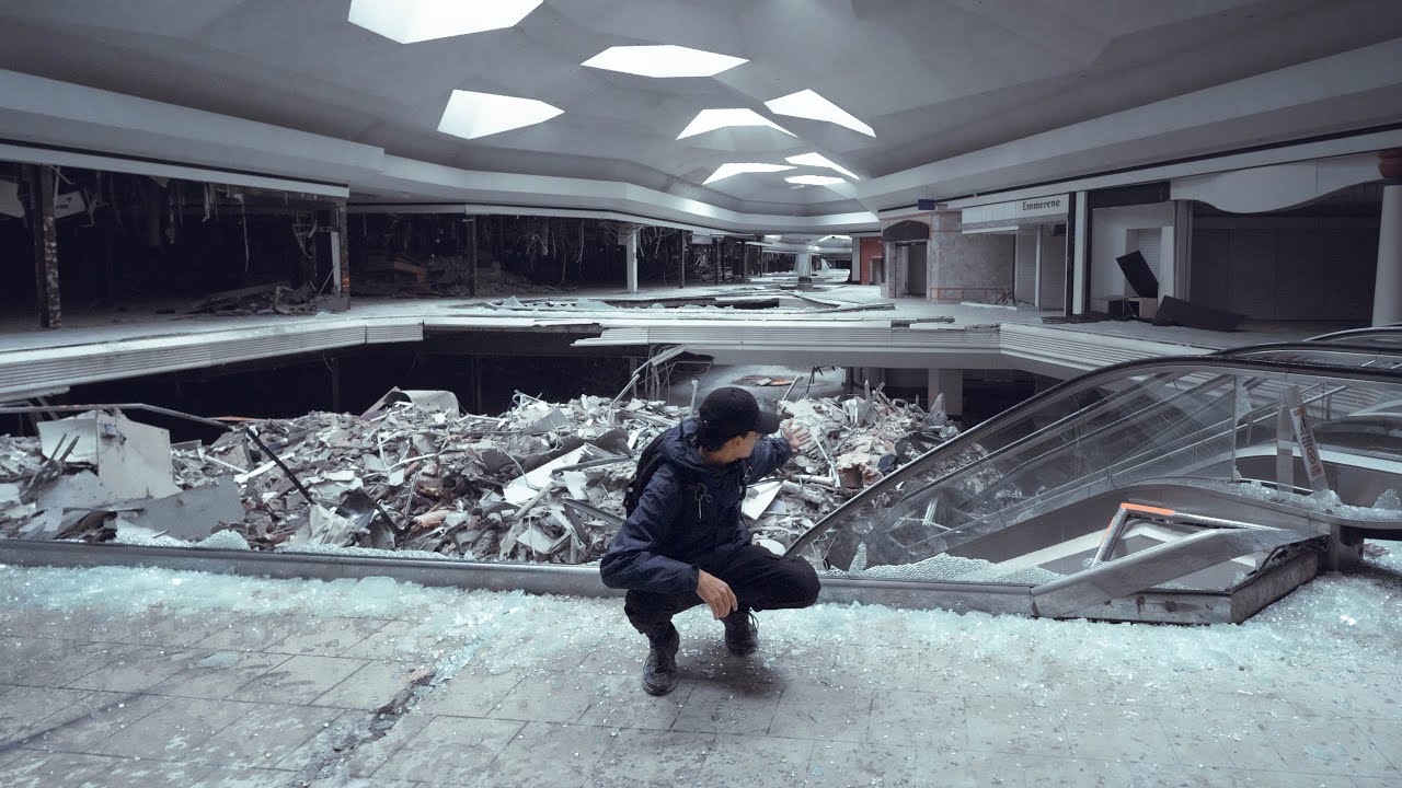 Explore un Centro Comercial Lakeforest Mall abandonado 