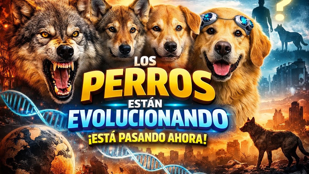 Los perros están evolucionando… y está pasando ahora | Ciencia, genética y futuro del perro 