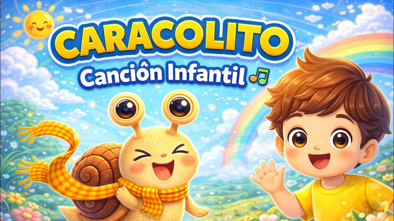 Caracolito 🐌 Canción Infantil | Música para Niños | La Casita de los Cantos