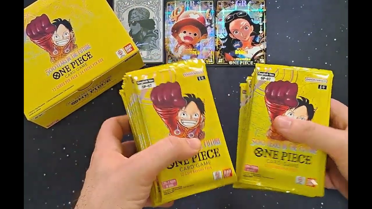 One Piece Card Game 500 Years into the Future Box Opening OP-07