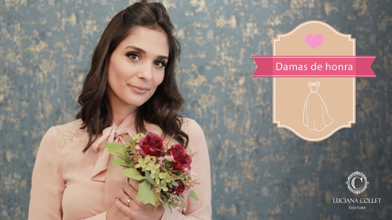 Vestido para dama de honra e Mademoiselle