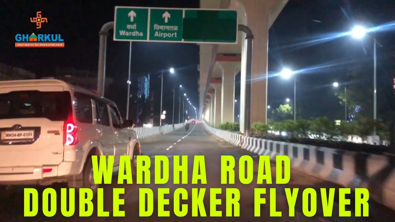 Wardha Road Double Decker Flyover Drive | Manish Nagar ROB