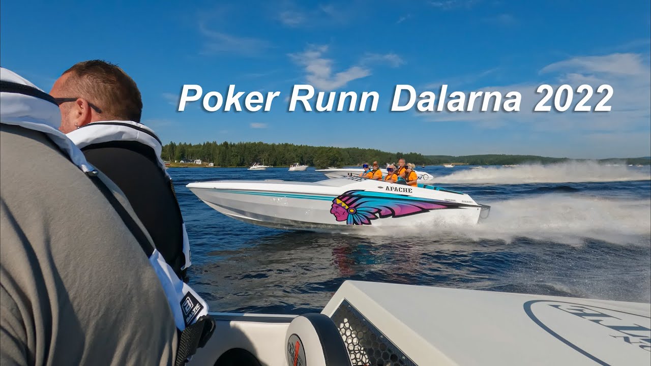 Poker Runn Dalarna 2022 | Cigarette 38 Top Gun