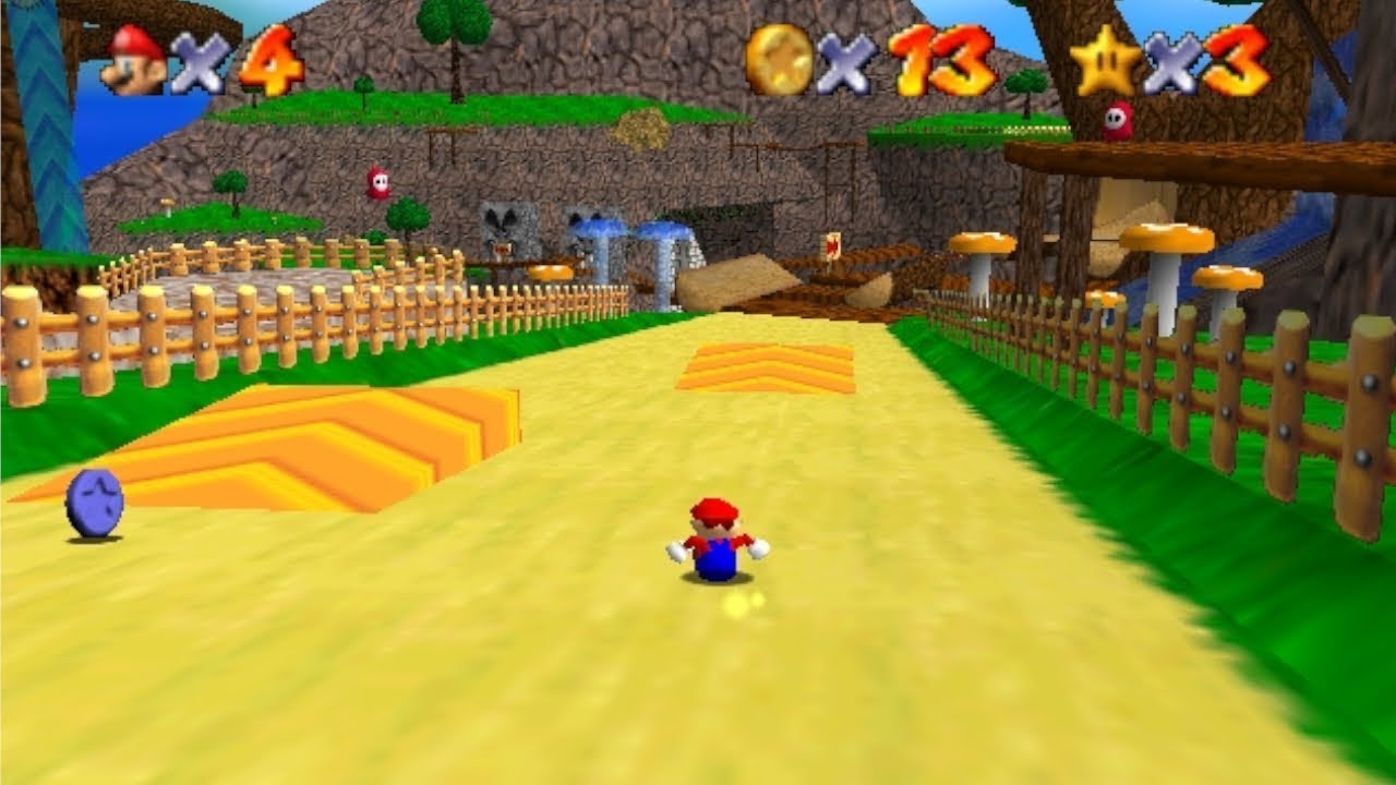 Super Mario 64 Slide Hacks Extravaganza