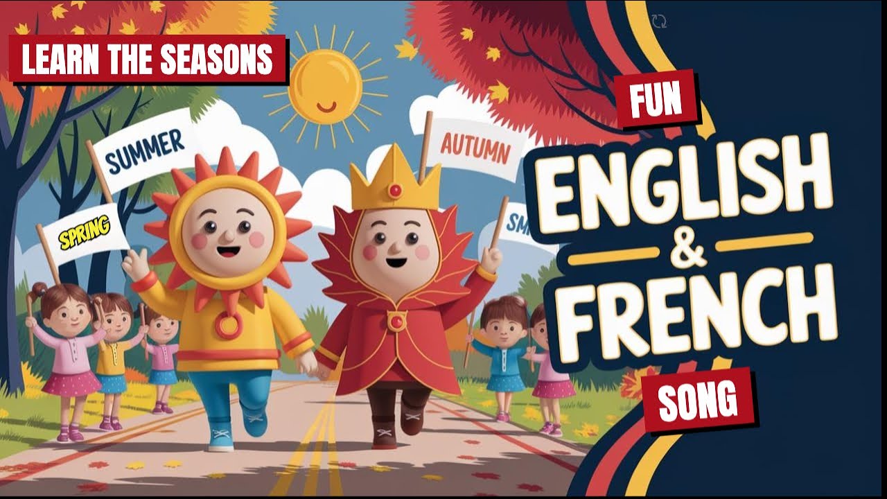 Fun song to enjoy the seasons | Bilingual Song in English and French