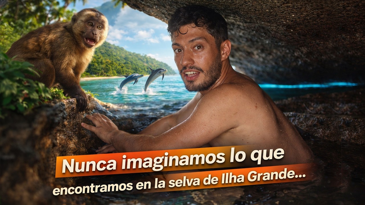 Nunca imaginamos lo que encontramos en la selva de Ilha Grande…