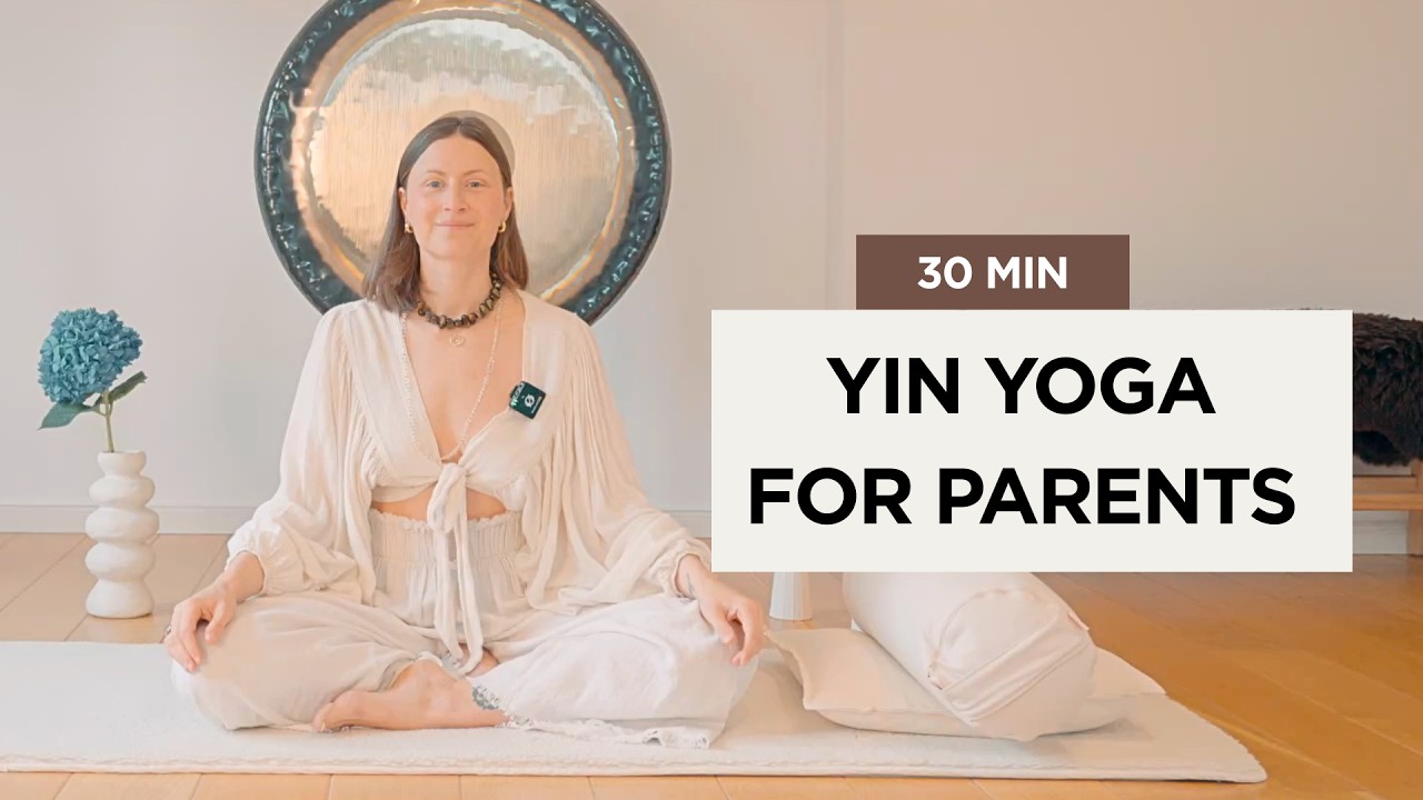 30 Minute Yin Yoga for Parents | Calm Your Nervous System & Let Go of Stress (Impulse 1)