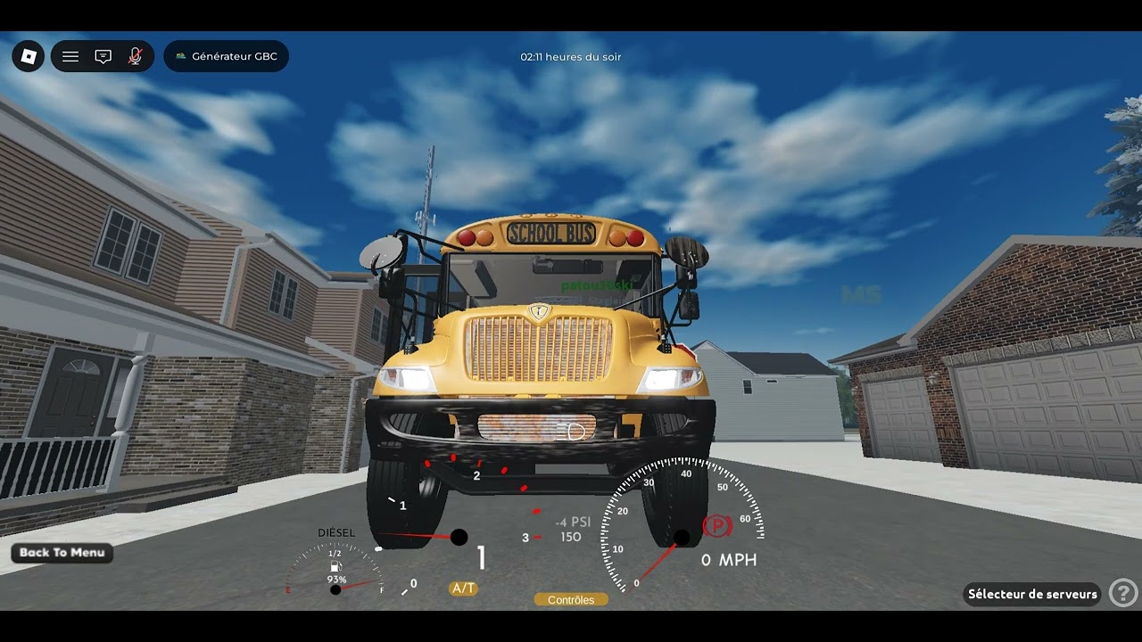 Roblox [⚙️MISE À JOUR] Bus scolaires du comté de Saratoga, NY🚌 @TheActiveAuntie  the last  bus 654