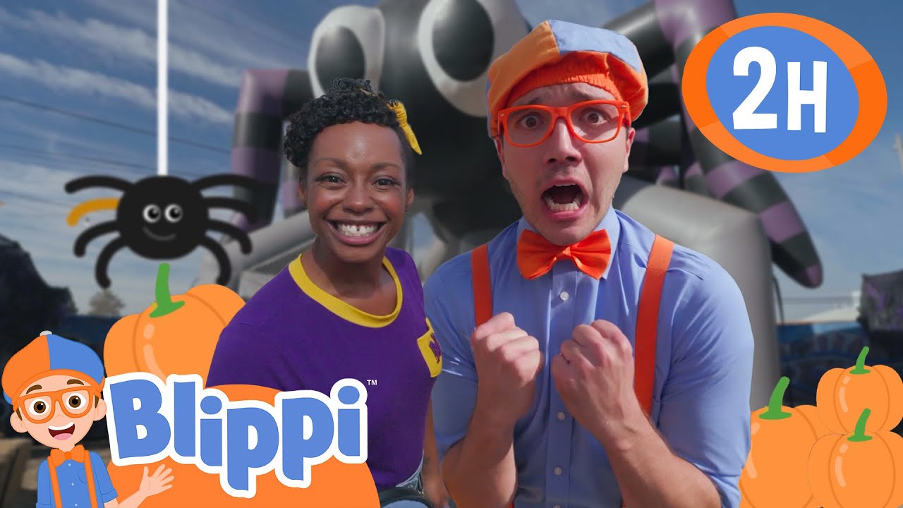 Counting Pumpkins with Blippi and Meekah | Blippi | Develop Fine Motor Skills
