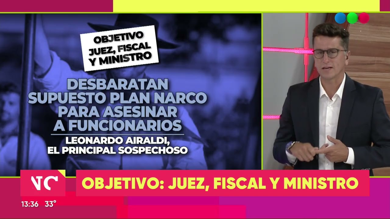 Descubren un plan narco para asesinar a un juez y un fiscal en Paraná