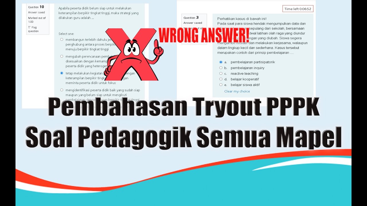 SOAL TRYOUT PPPK PEDAGOGIK SEMUA MAPEL