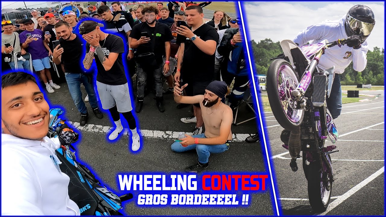 Gros Bordeeeel au Wheeling Contest 😱🔥 (Scooterpower Week-end 2023 Salbris)