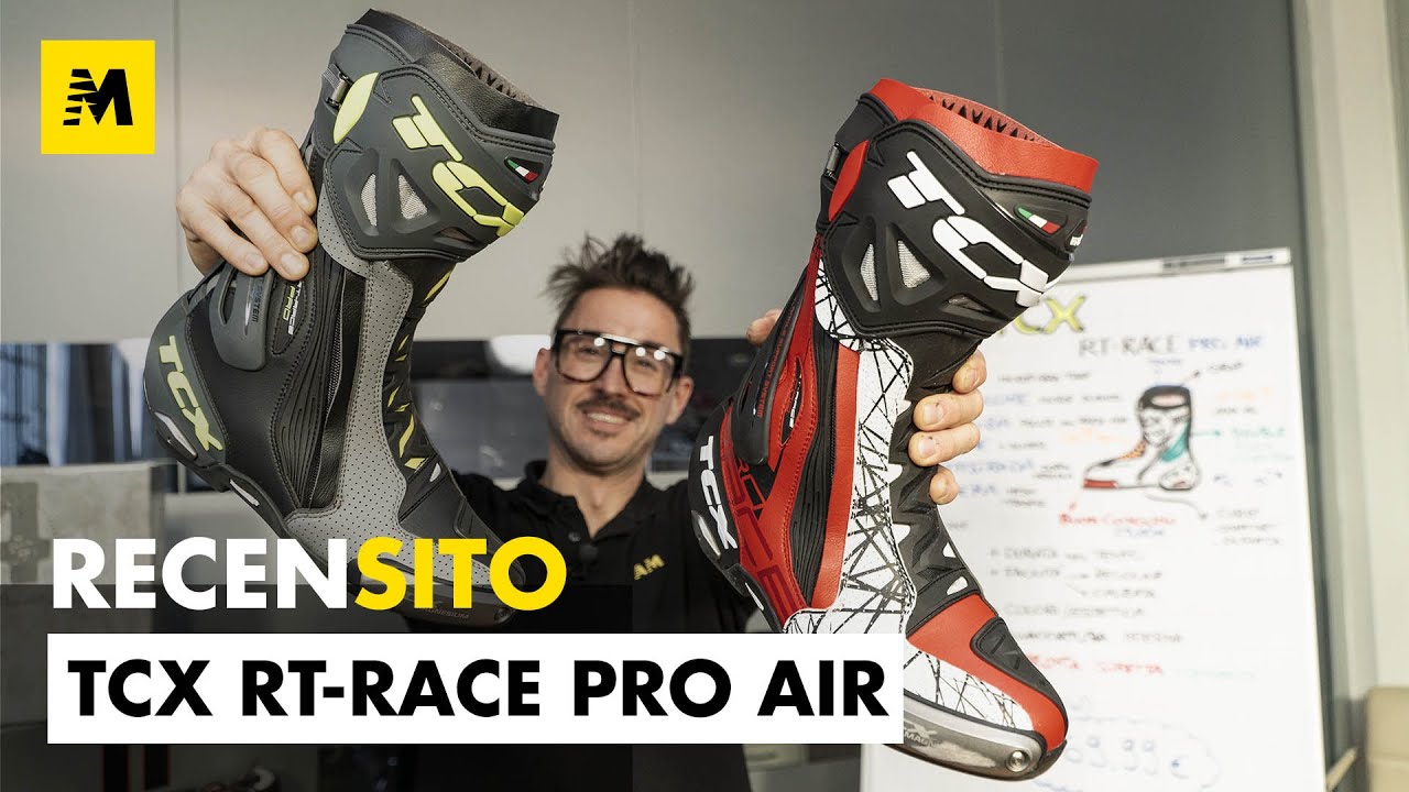 TCX RT-RACE Pro Air. Stivale stradale racing. Test in allenamento