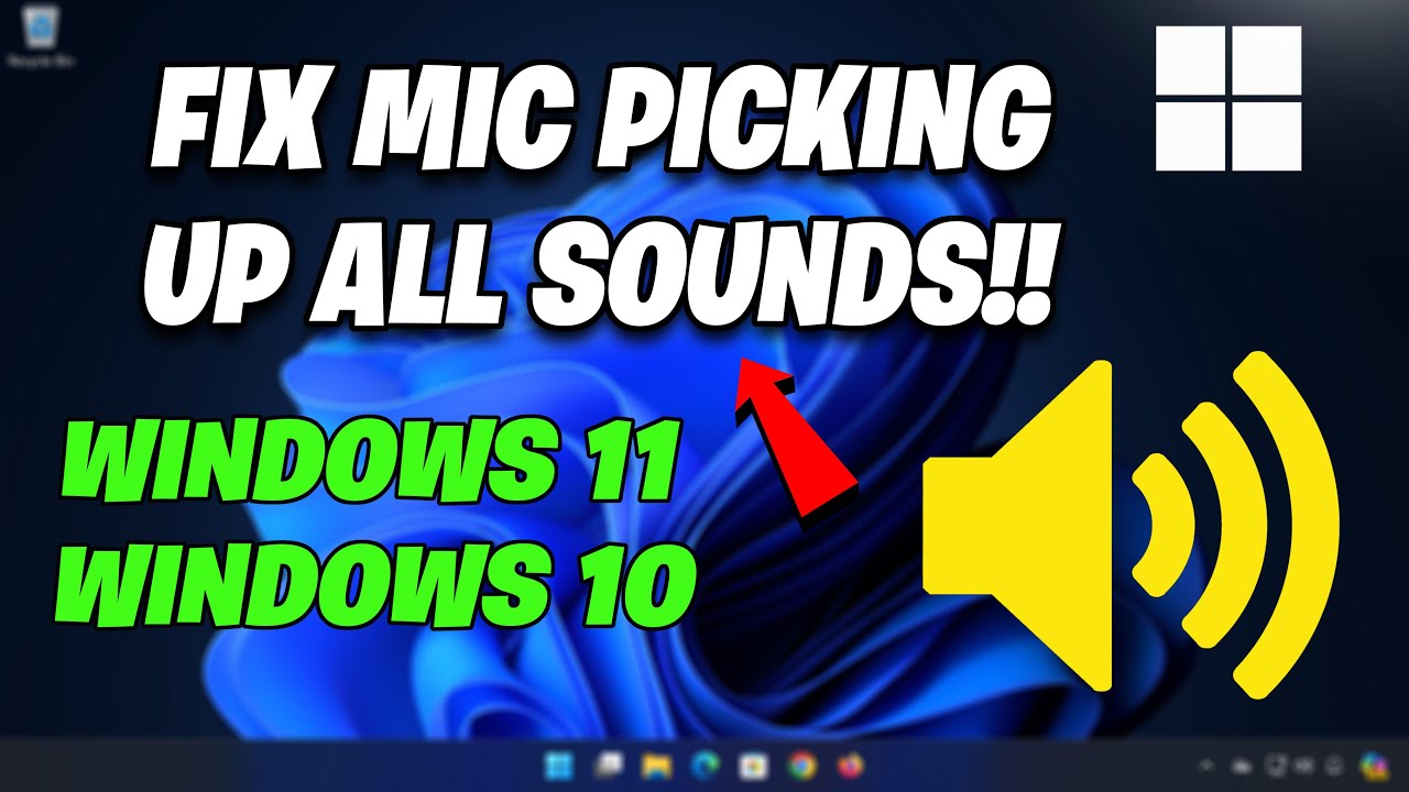 How To Fix Mic Picking Up All PC Sounds (Realtek Manager) (Discord)✅
