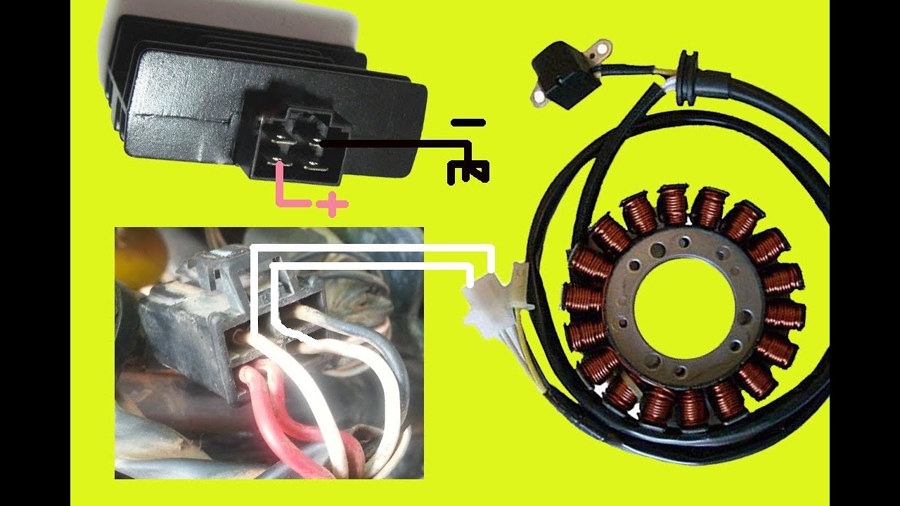 Yamaha Fz charging system circuit