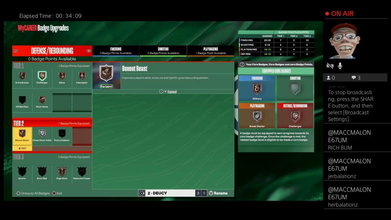 LiL' RaCheTT's Live PS4 Broadcast of: 2k25 CRiPPs HooD BaLLiN' WaLk oNs (PF)  ( Episode #07 )