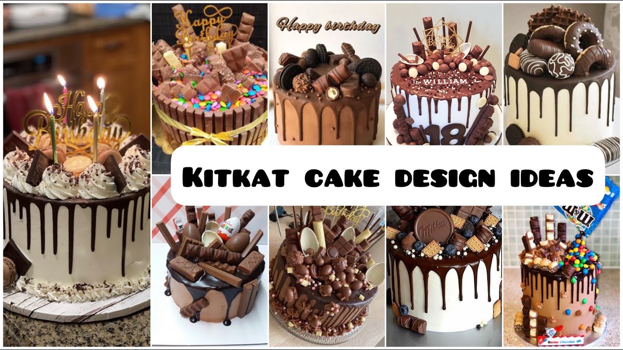 Kitkat Cake Designs 2023| Kitkat Chocolate Cake Design| Kitkat Chocolate Cake Design|Cake Decoration