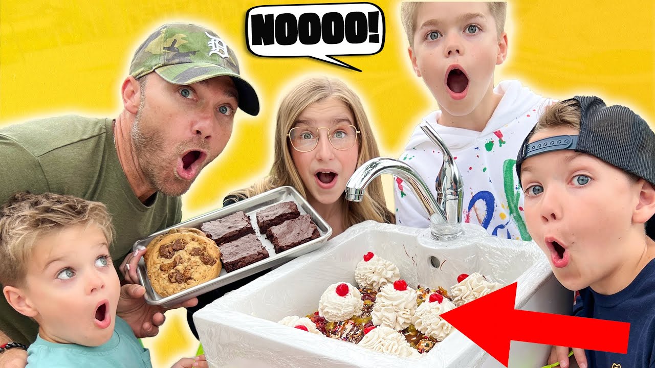 Last To Stop Eating ICE CREAM Wins $1000! Instagram Picks Our Flavors & We INSTANTLY REGRET IT!