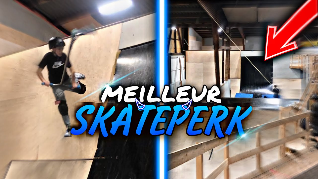 Session à l’INCROYABLE SKATEPARK la Fièvre à Lausanne! (une dinguerie…)