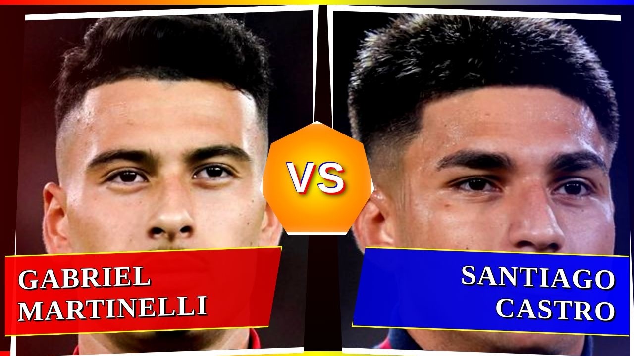 Gabriel Martinelli vs Santiago Castro - Who's Better? ⚽