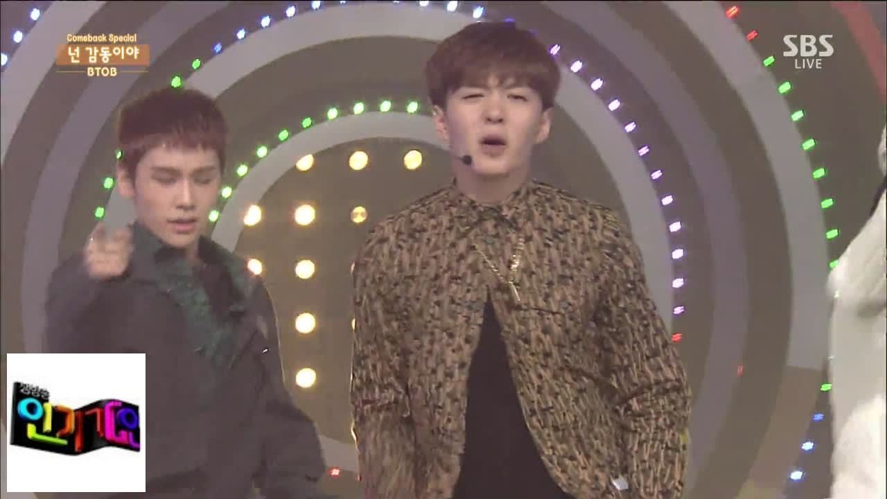[Britobi (BTOB)) Вы впечатлены @ популярным Inkigayo 141005
