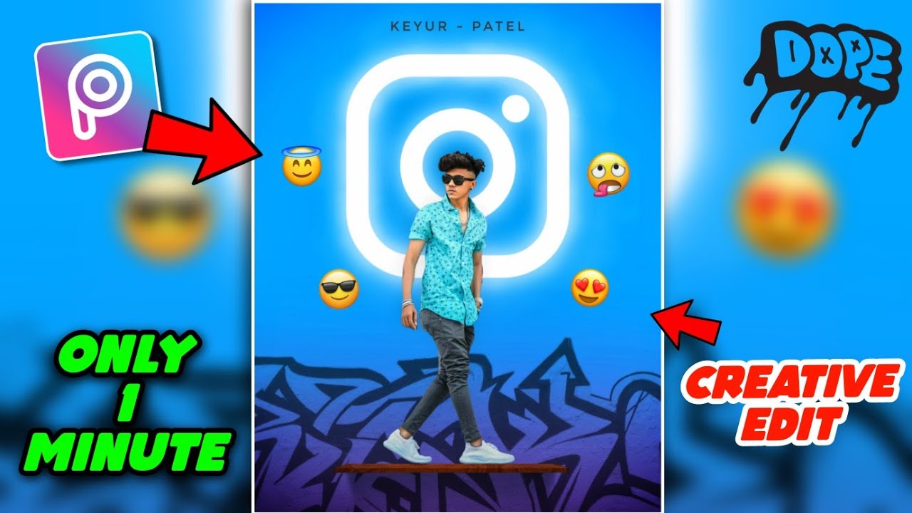 instagram Creative Editing | Picsart Photo Editing - Xyaa Edits🔥