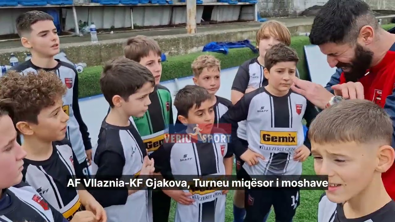 Pamje nga Turneu i futbollit të moshave, AF Vllaznia-KF Gjakova. Stadiumi “Reshit Rusi” Shkodër