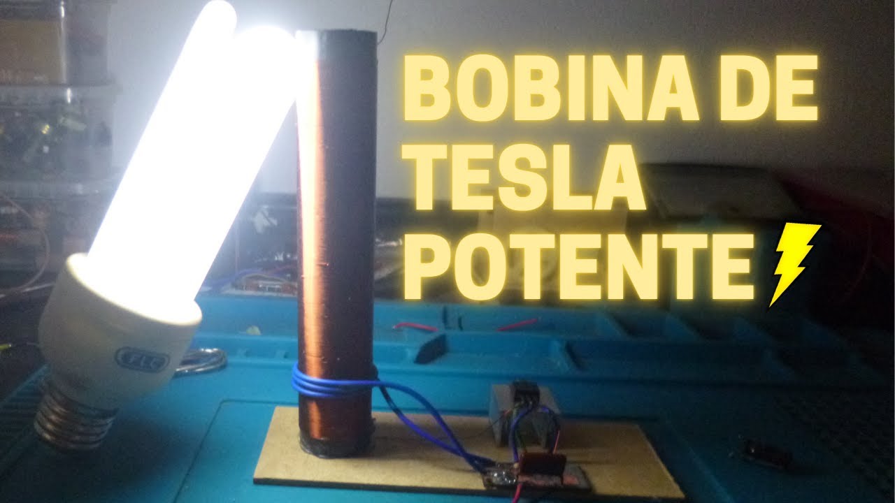 como fazer uma bobina de tesla potente