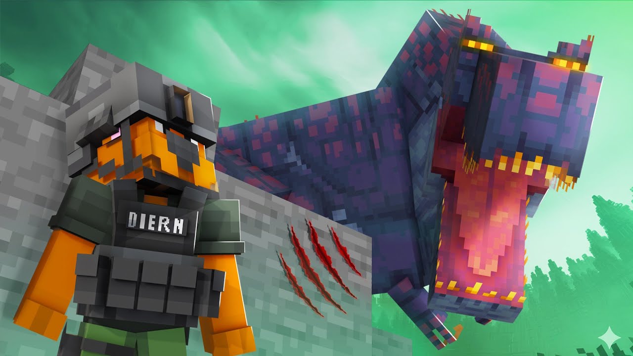 Přežil jsem JURSKÝ SVĚT jako ELITNÍ VOJÁK v Minecraftu