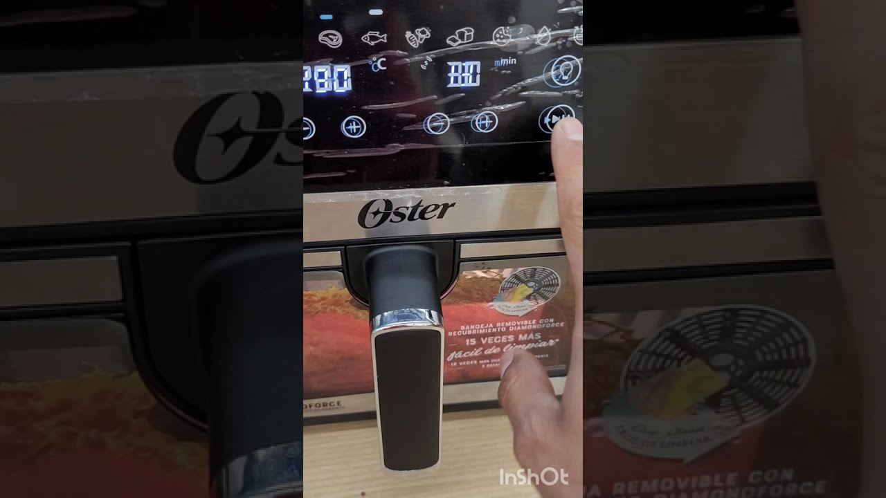 La Mejor freidora 🔥💥 Oster Digital capacidad de 7.5lt.