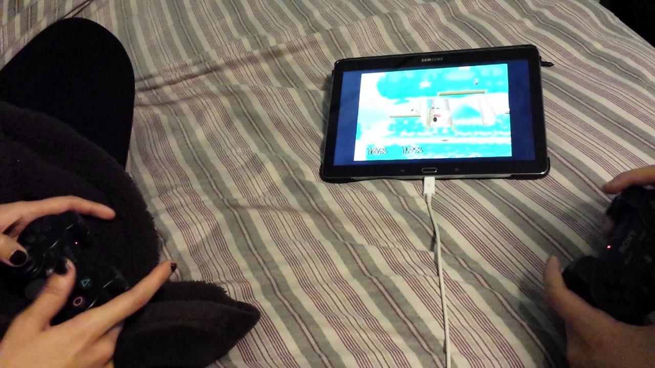 Super Smash Bros 64 Multiplayer - with ps3 controllers [Android]
