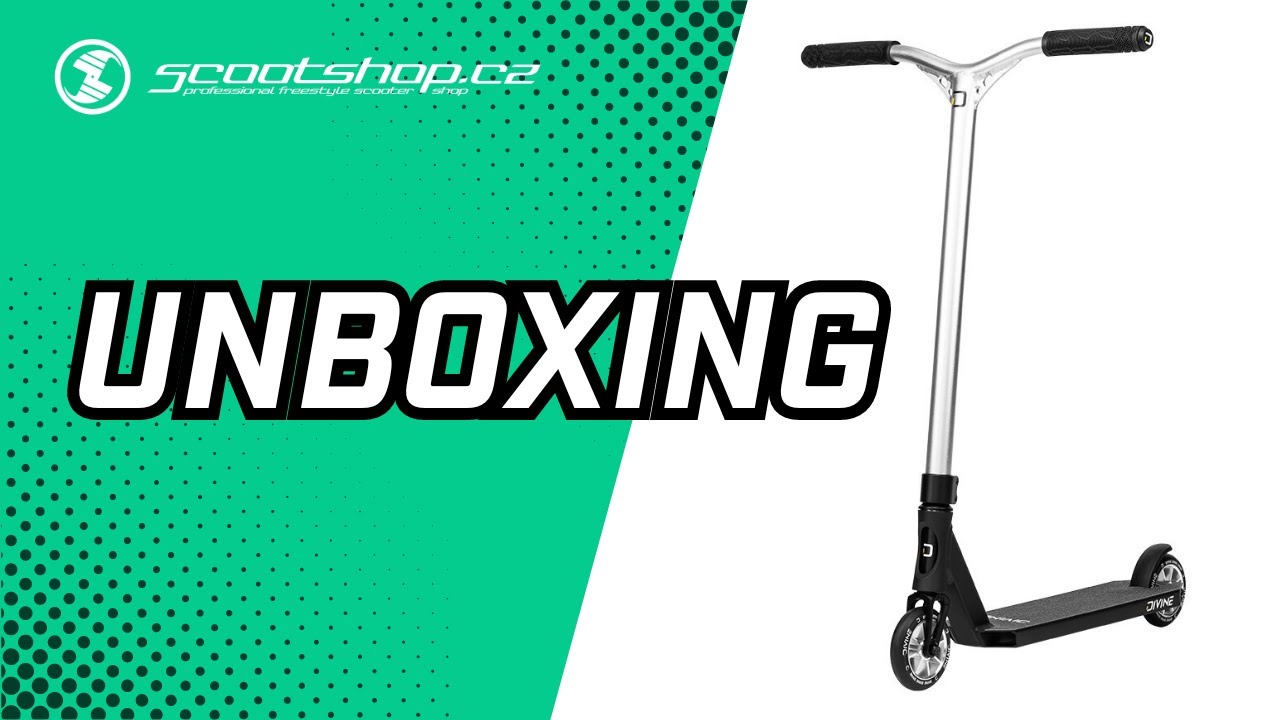 Unboxing: Divine Apollon freestyle koloběžka