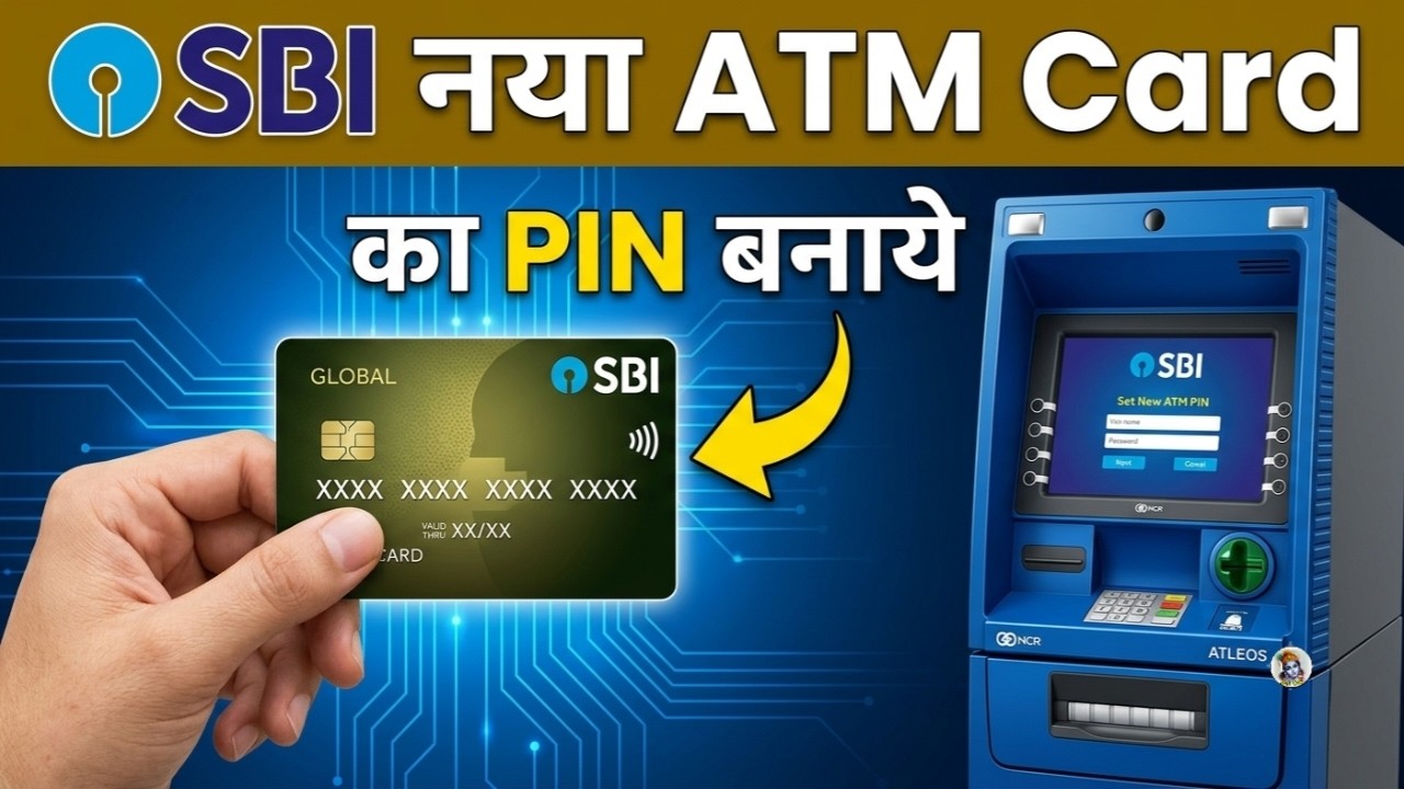 SBI Ke Naye ATM Ka PIN Kaise Banaye | SBI Atm Pin Generation l How to generate sbi atm pin
