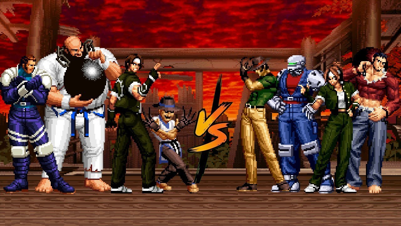 Chang Koehan Team vs Stickers Team [Kof2002 Mugen]