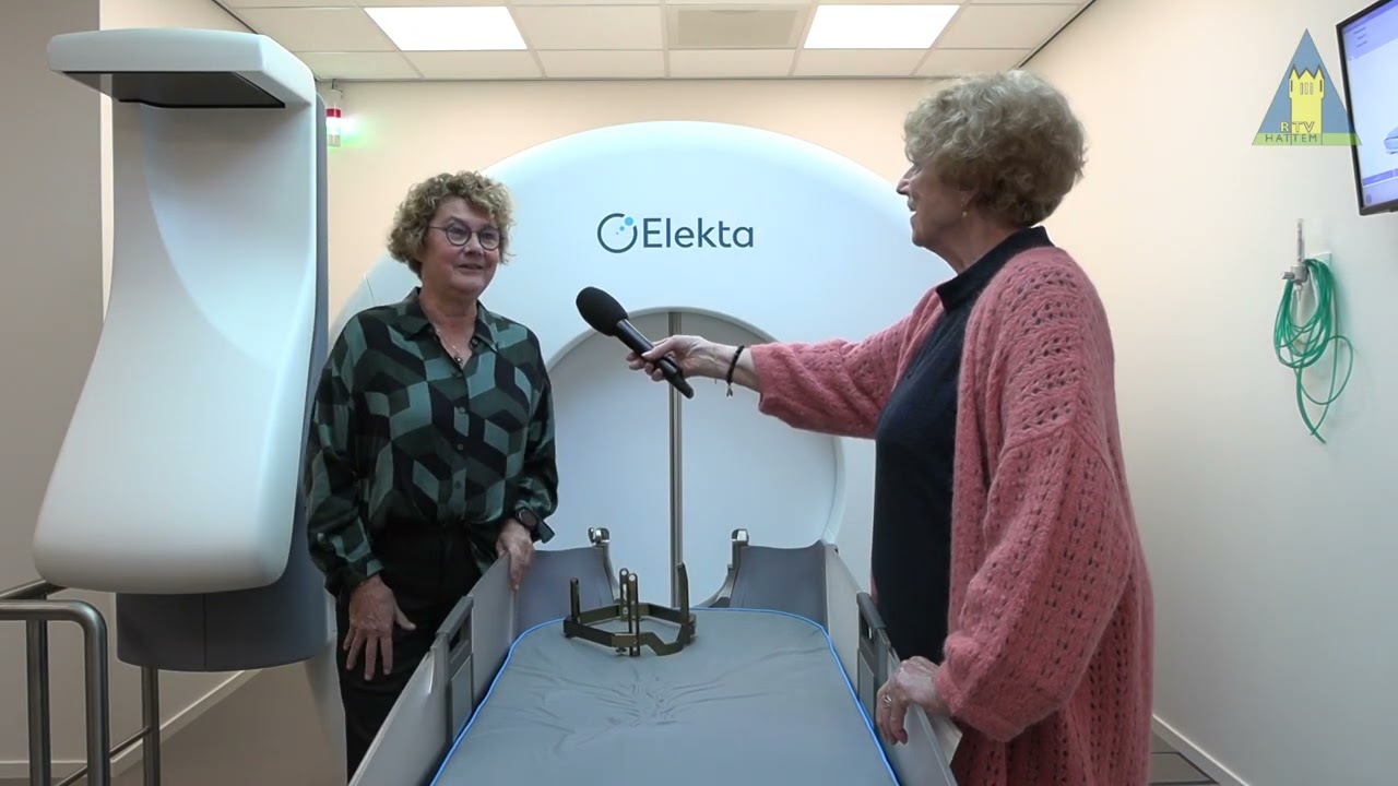 Bijzondere bestralingsmachine in Isala.  De Gamma Knife