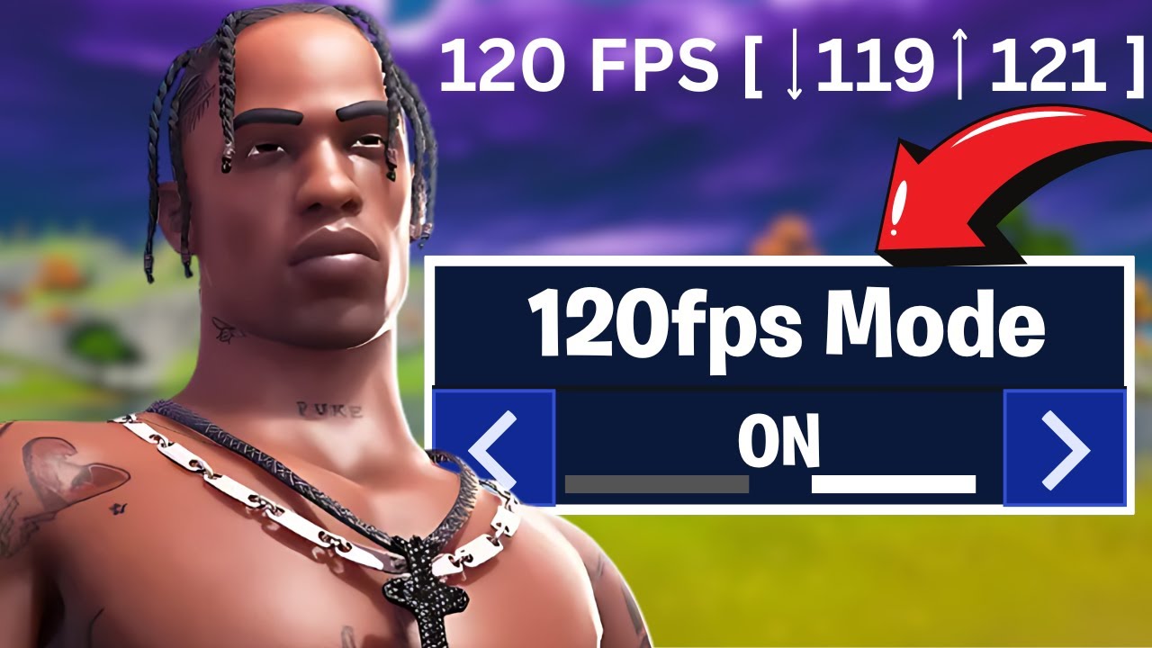How to get Smooth & Stable 120 FPS in Fortnite Ps5