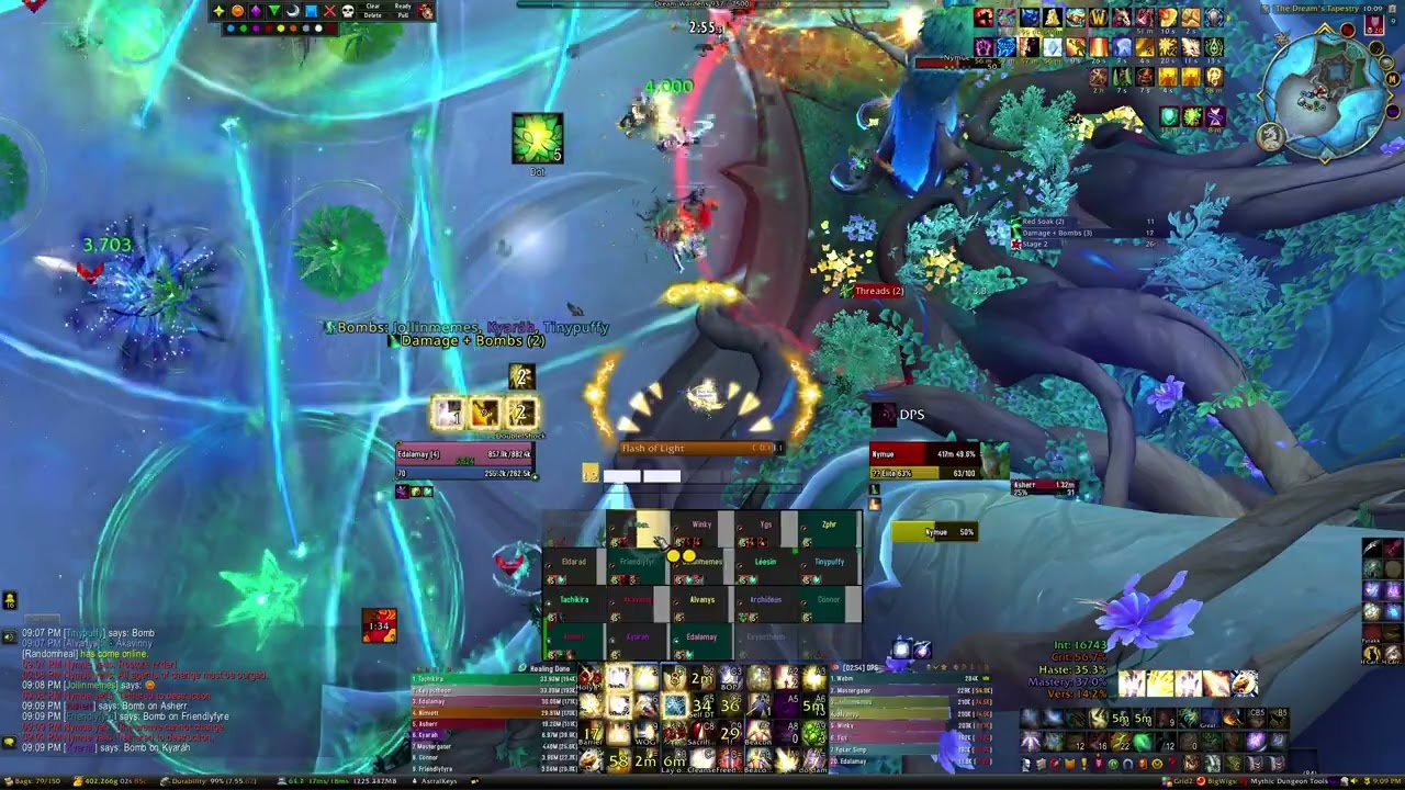 Mythic Nymue - Holy Paladin POV