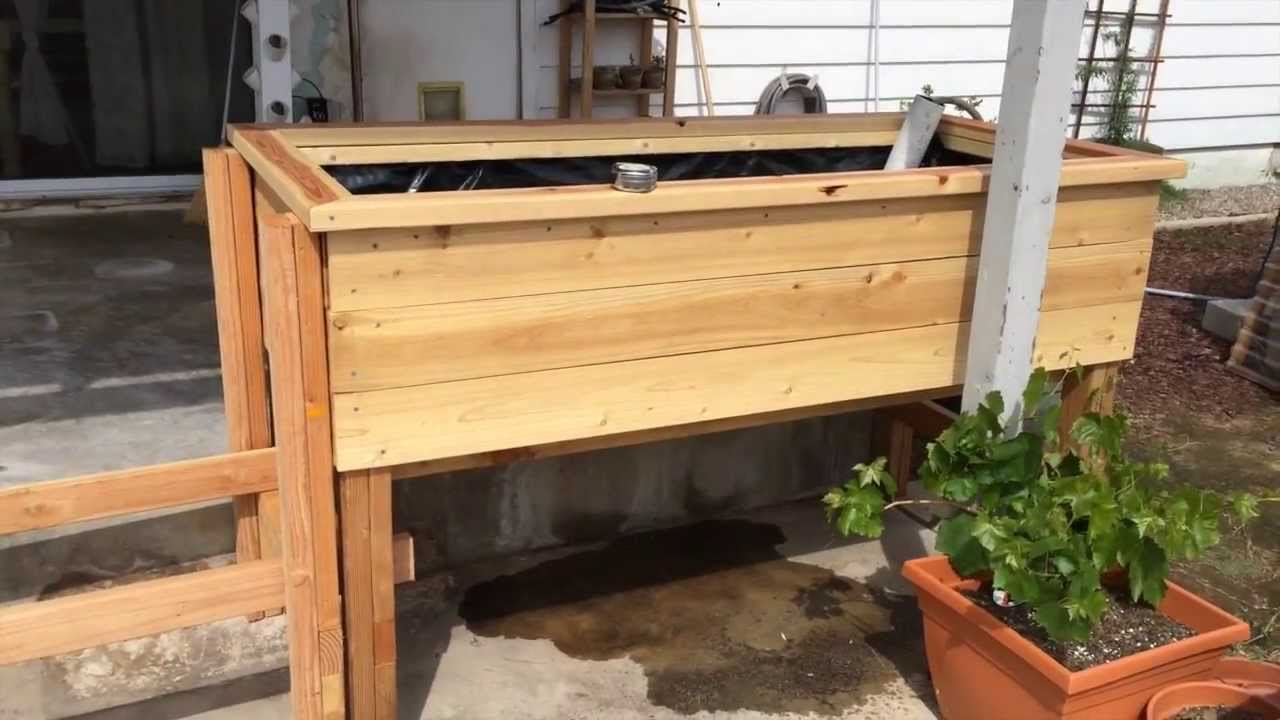 Elevated Wicking Bed