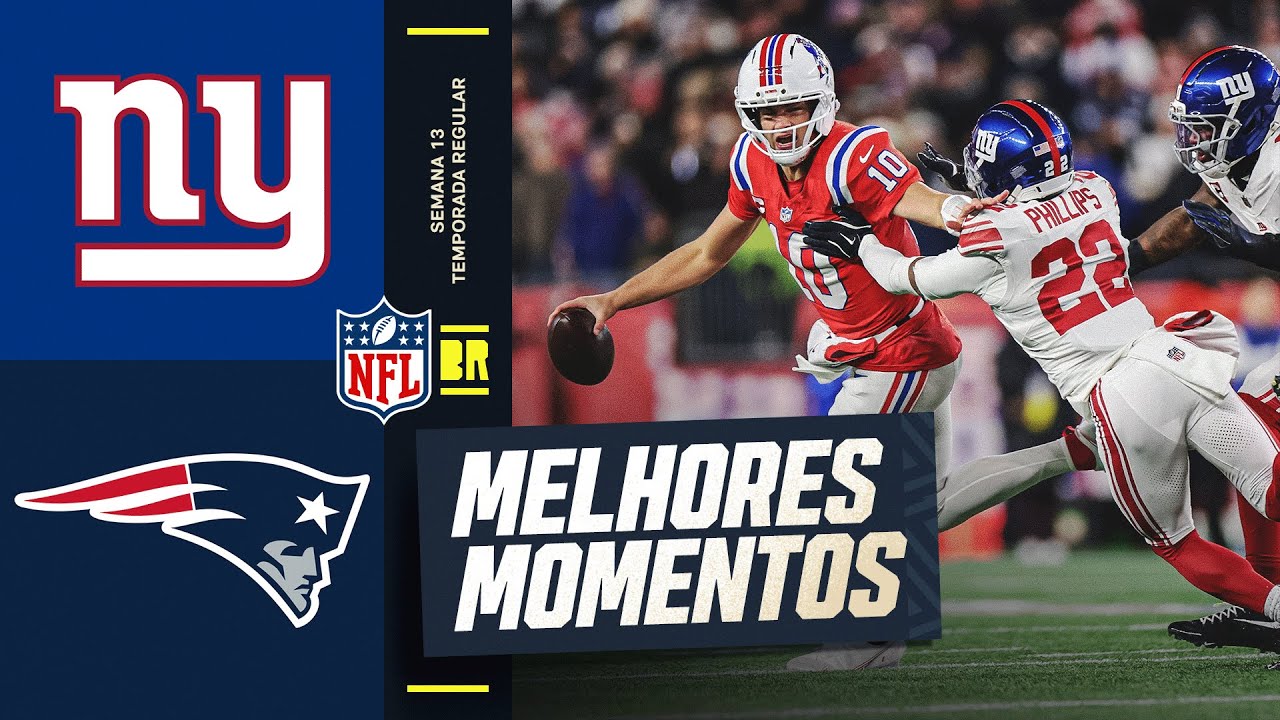 SEMANA 13 | New York Giants vs New England Patriots | Melhores Momentos | NFL 2025