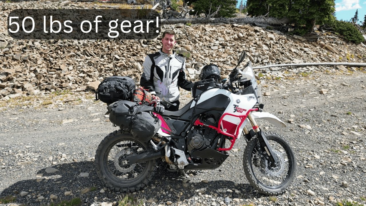 Putting my loaded down Tenere 700 to it's first test! (Prelude to the COBDR Part 2)