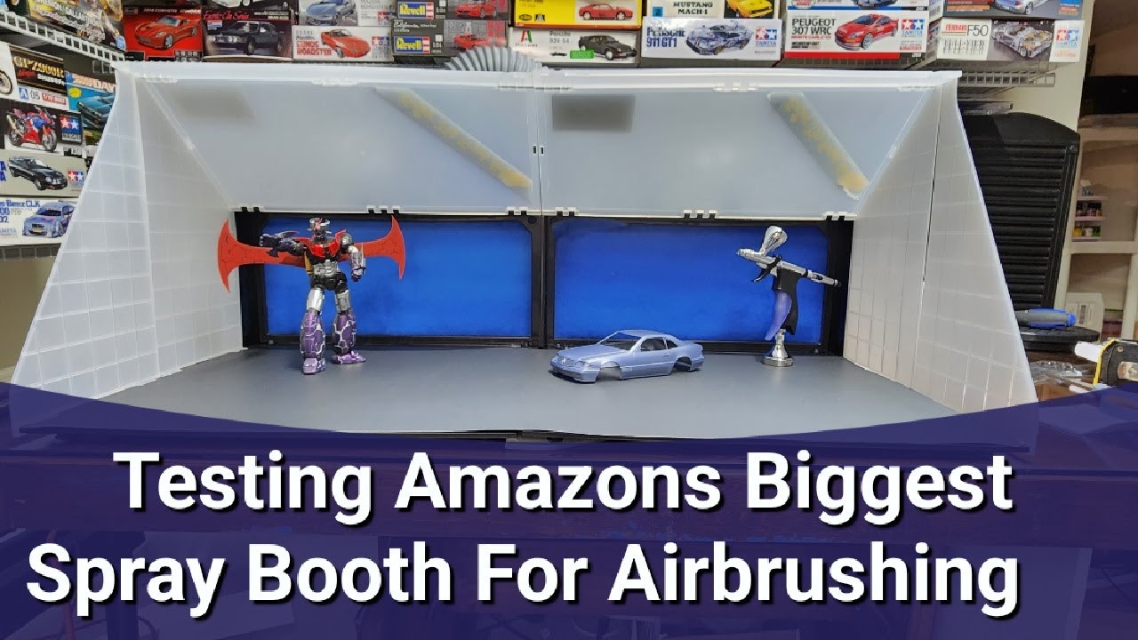Testing Amazon's Biggest Spray Booth For Airbrushing
