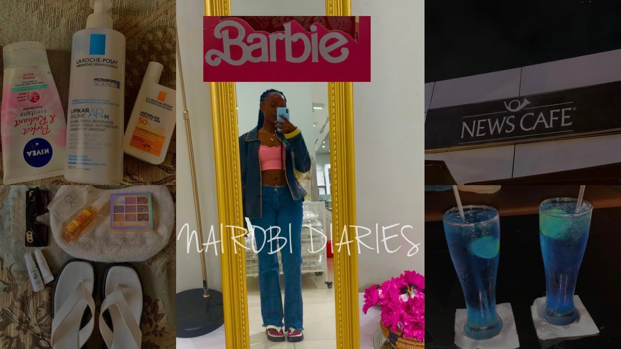 NAIROBI VLOG💘Morning Routine, Newscafe Dinner Date, Cocktails, Barbie Movie Night + MORE!