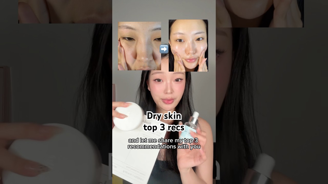 my top 3 skincare product empties as dry skin girl!! #dryskin #kbeauty #koreanskincare #skincarefav