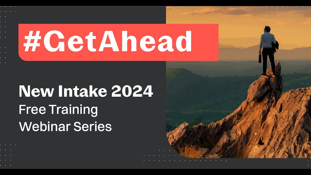 #GetAhead Week 1  Financial Statements Webinar