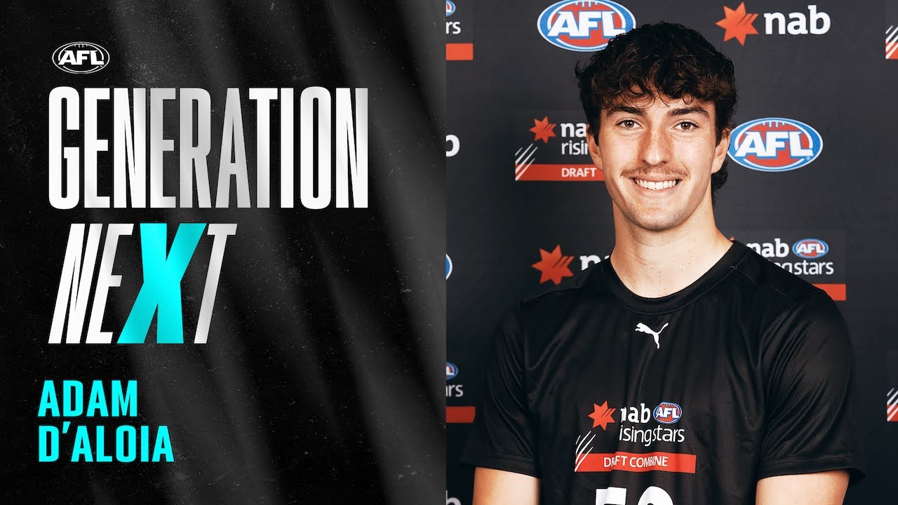 Adam D'Aloia highlights | 2022 NAB AFL Draft prospect | AFL
