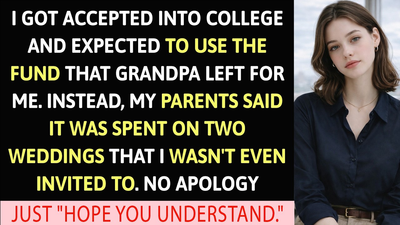 My Parents Announced That My College Fund Was Used On My Brothers’ Wedding…