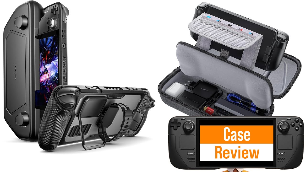 The Ultimate Steam Deck Protection & Storage | JSAUX Carrying Case & Mod Case Review