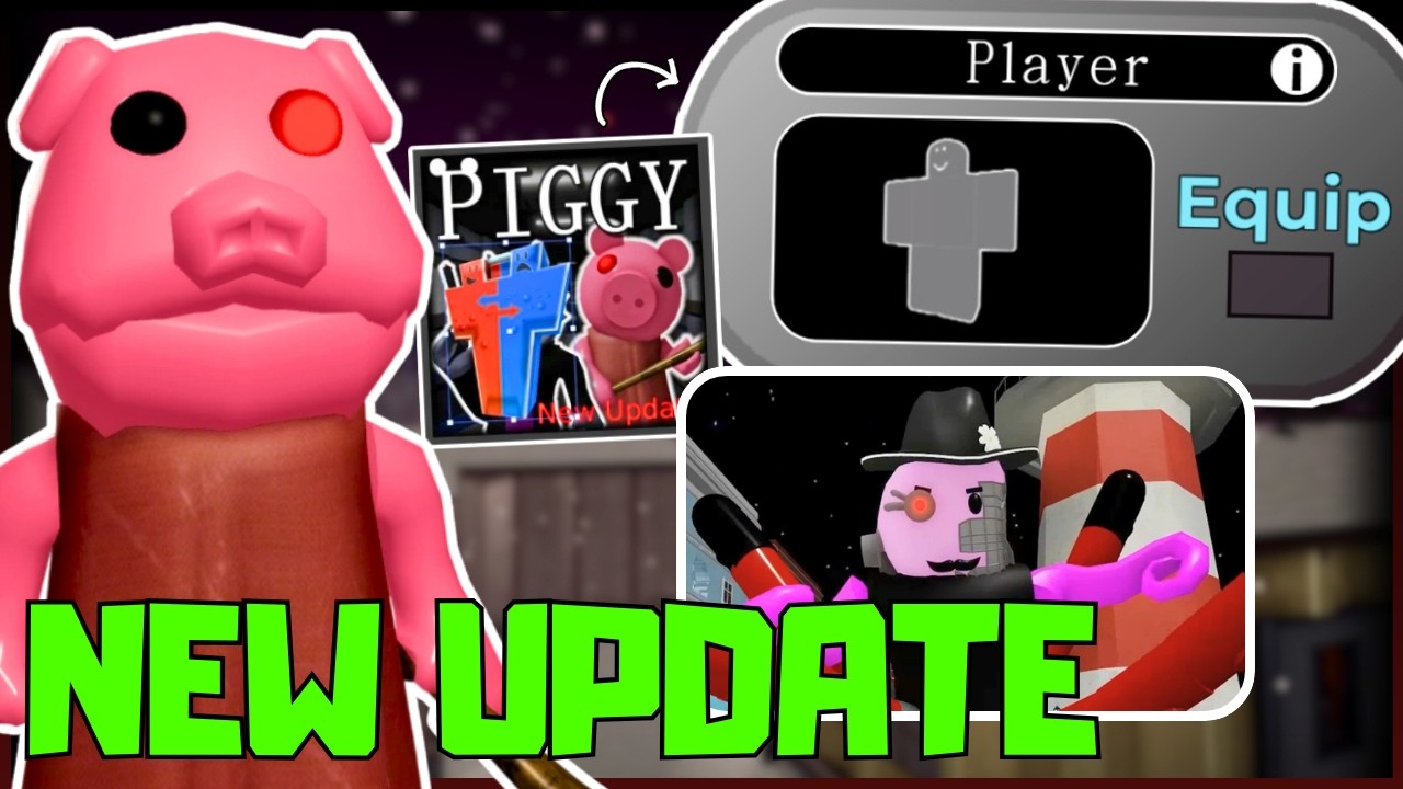 Обновление Piggy к Первому апреля выйдет в полночь (демонстрация новых скинов) | Обновление Piggy...