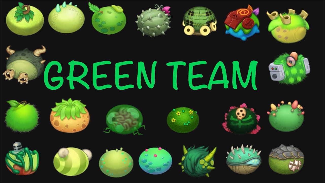All Green Monsters | My Singing Monsters 